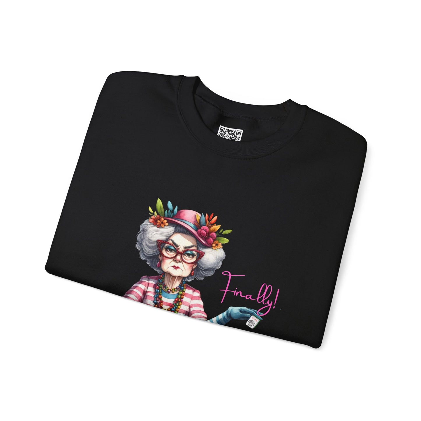Finally Joker Funny Mahjong sweatshirt