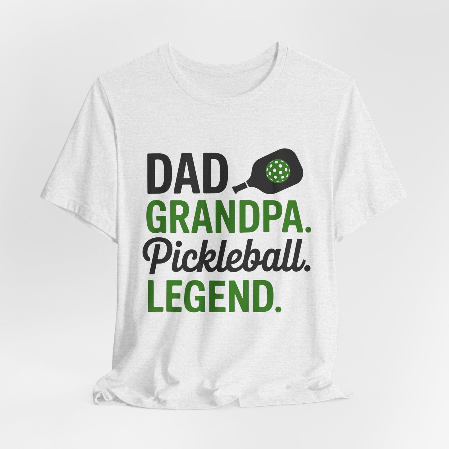 Pickleball Legend Tee: Celebrate Dad & Grandpa, Gift for Sports Lovers, Father's Day, Family Gatherings, Casual Wear