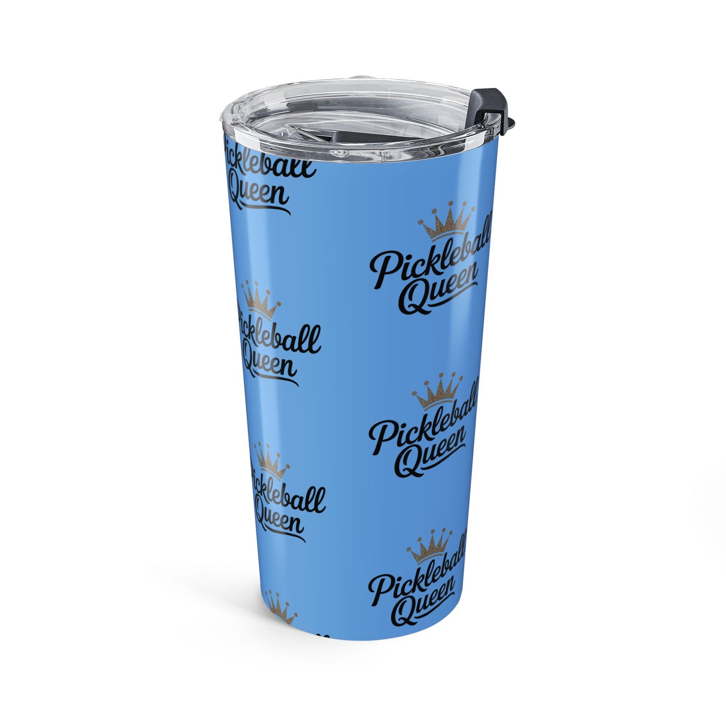 Pickleball Queen Tumbler - 20oz Insulated Travel Mug, Fun Gift for Pickleball Lovers, Ideal for Sports Events, Outdoor Activities