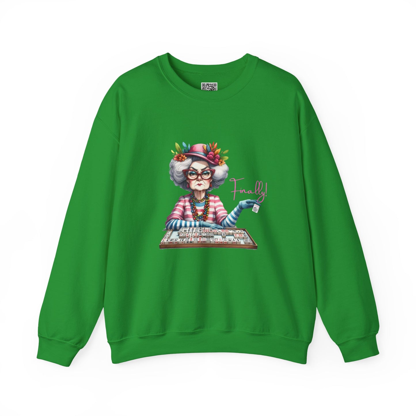Finally Joker Funny Mahjong sweatshirt