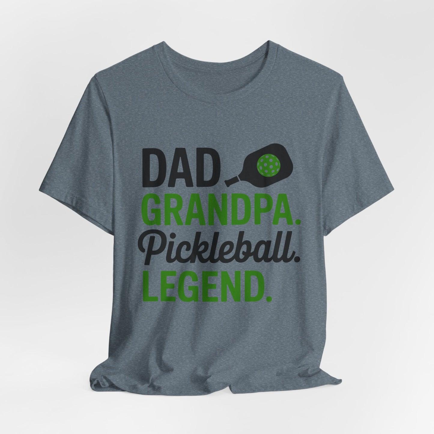Pickleball Legend Tee: Celebrate Dad & Grandpa, Gift for Sports Lovers, Father's Day, Family Gatherings, Casual Wear