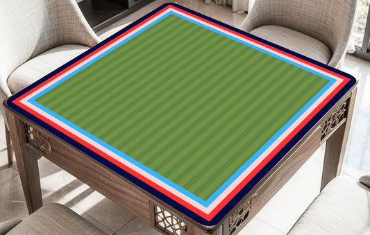 Mountain Green Mahjong Mat: Mahj Game Tabletop (31.5-inch)