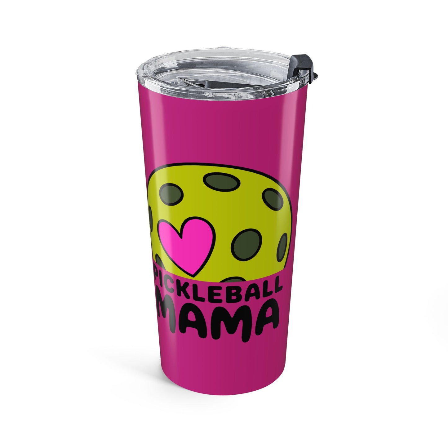 Pickleball Mama Tumbler - 20oz Insulated Travel Mug, Fun Gift for Pickleball Lovers, Ideal for Sports Events, Outdoor Activities, and [...]