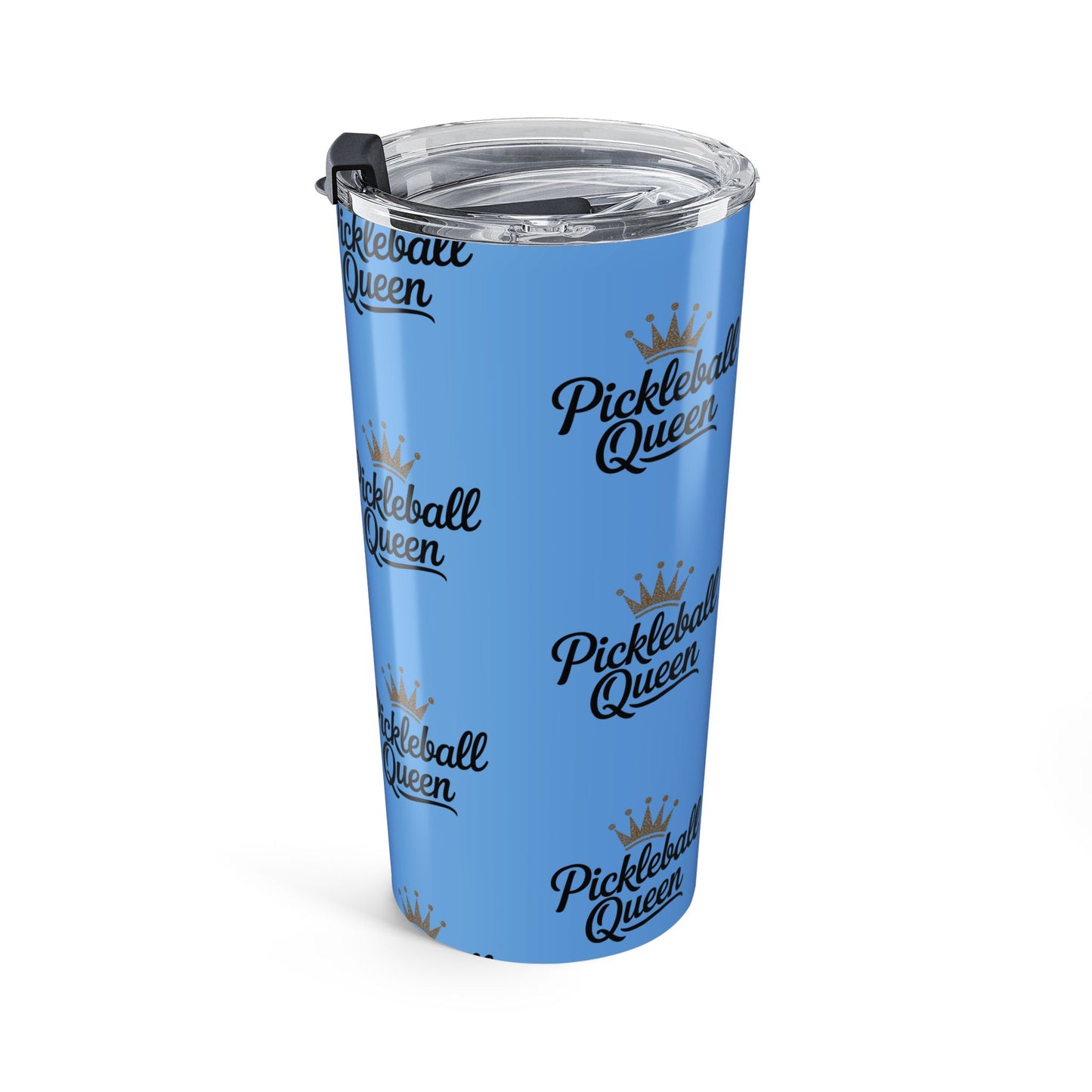 Pickleball Queen Tumbler - 20oz Insulated Travel Mug, Fun Gift for Pickleball Lovers, Ideal for Sports Events, Outdoor Activities