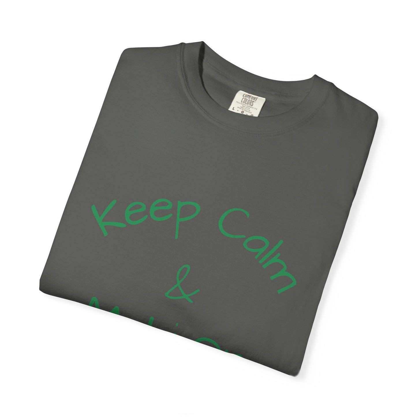 Keep Calm & Mahj-On T-shirt | Mahjong Player Tee, Mahjong Gift Idea