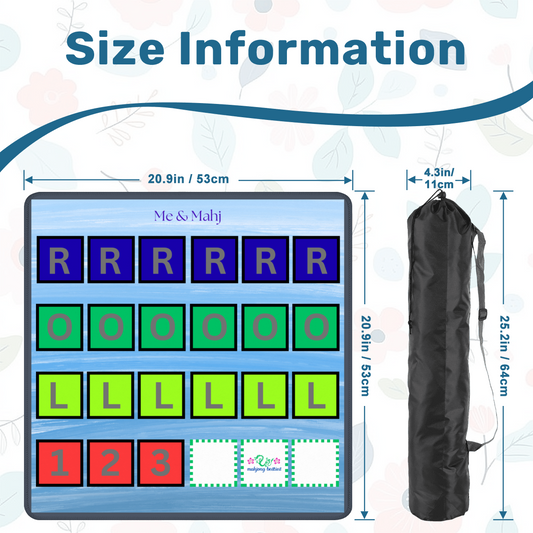Mahj & Me Solo Mahjong Board (20.9 x 20.9)