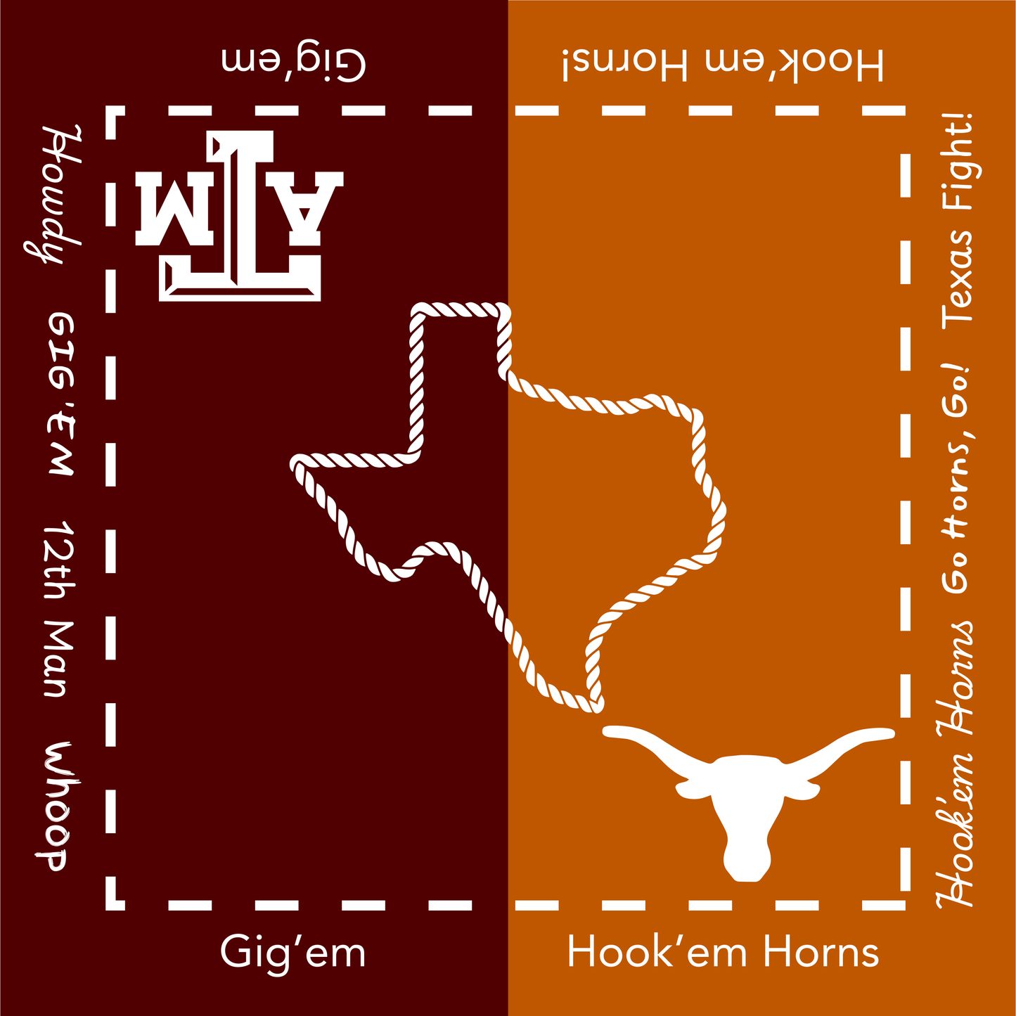 Custom Mat College Personalized: Mahj Game Tabletop (31.5-inch)