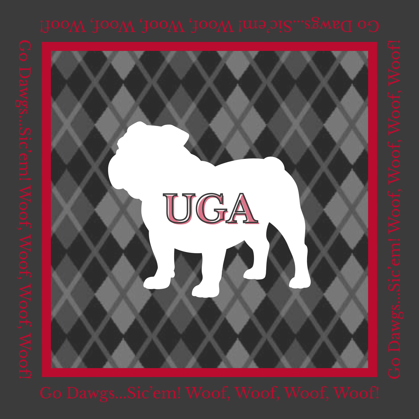 Custom Mat College Personalized: Mahj Game Tabletop (31.5-inch)