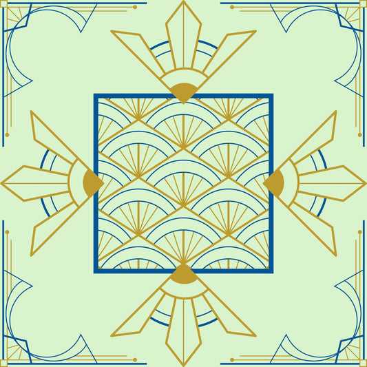 Points of LimeLight Mahjong Mat: Mahj Game Tabletop (31.5-inch)