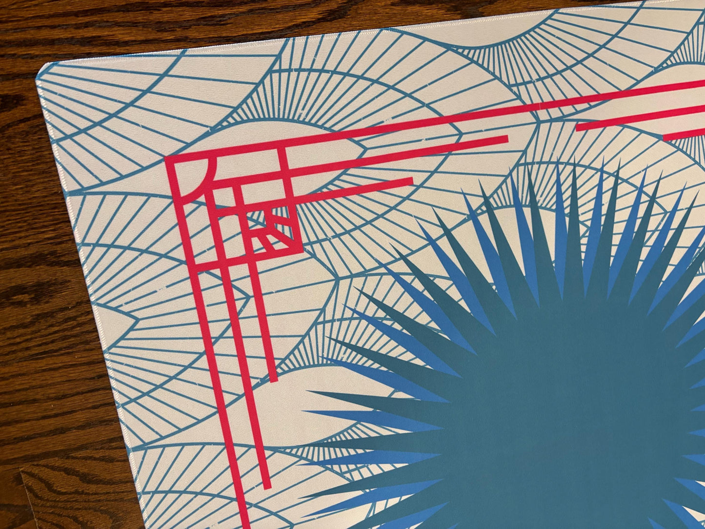 Deco Bam Mahjong Mat: Mahj Game Tabletop (31.5-inch)